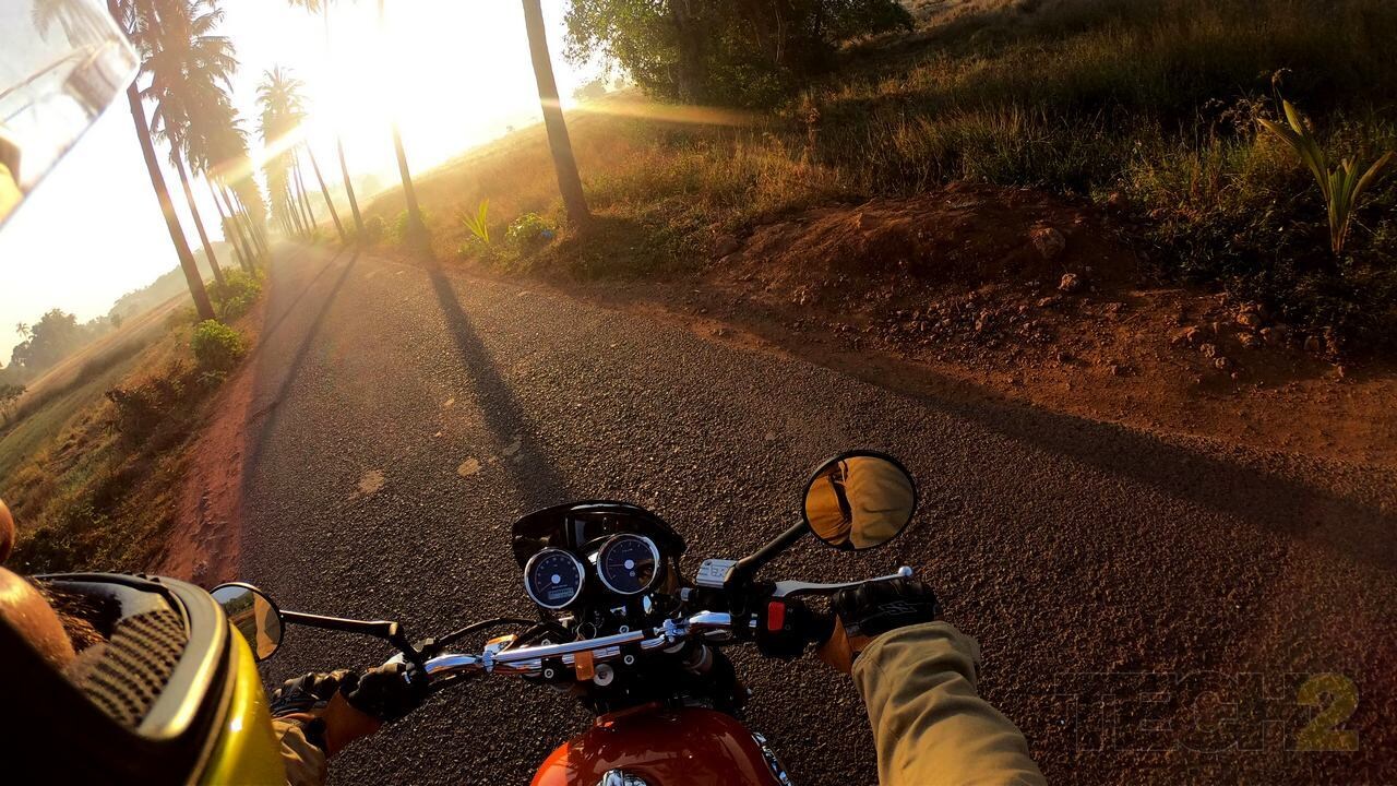 The Royal Enfield Interceptor. Image: tech2/Vir Nakai